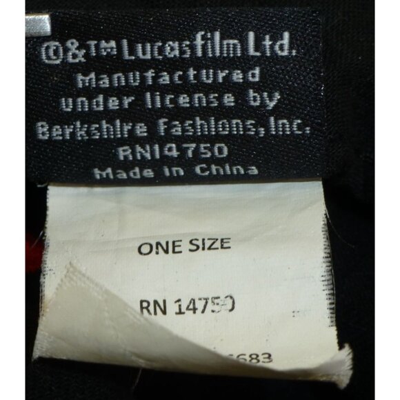 Star Wars Snapback Hat Darth Vader Graphic Brim & Red Logo Embroidery - Picture 7 of 8